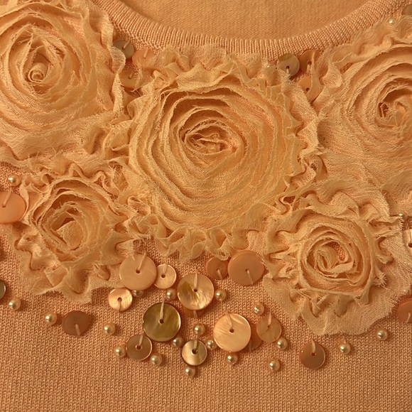 Ruby Rd. Peach top - Picture 2 of 2